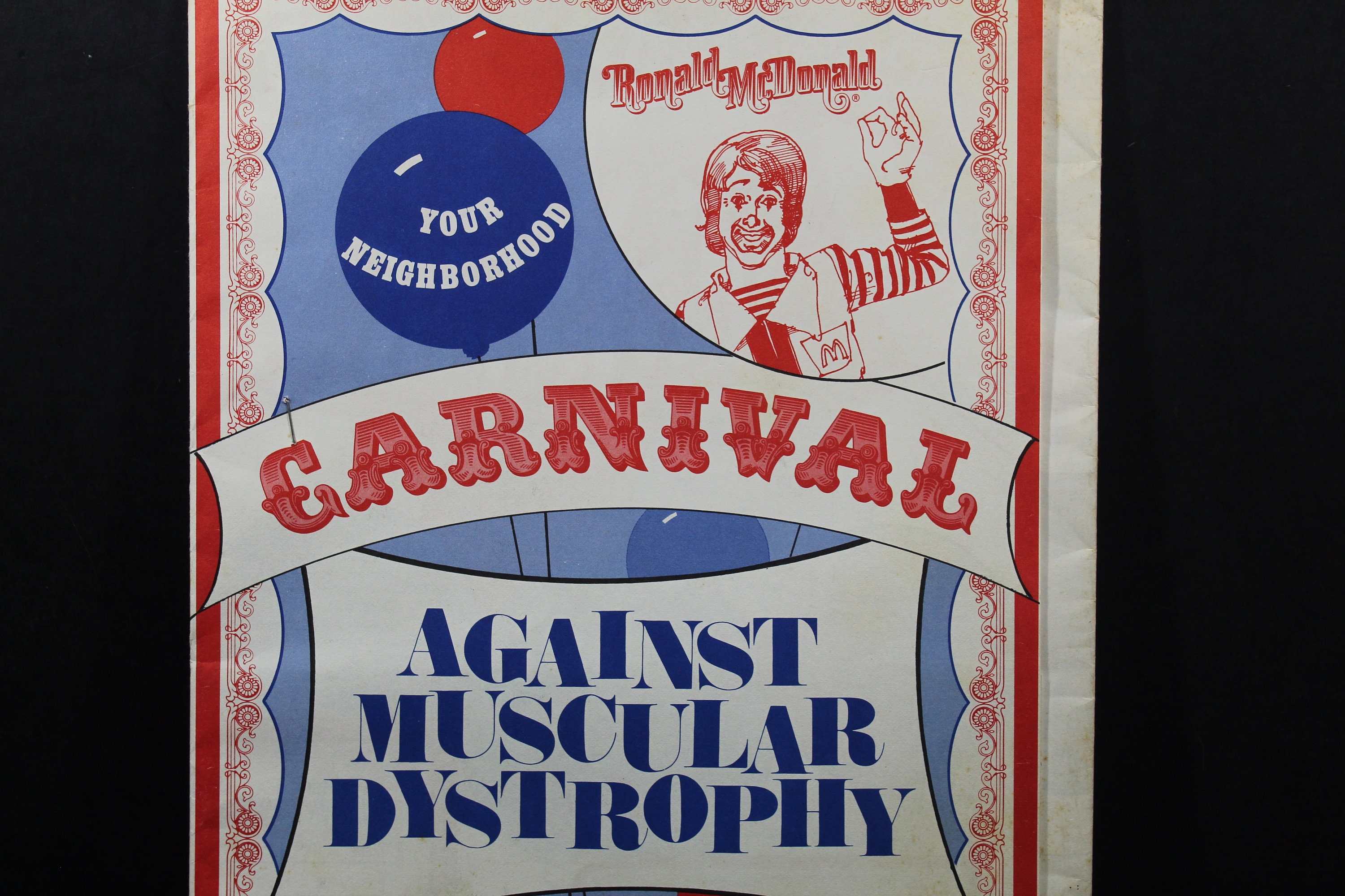Ronald Mcdonald Jerry Lewis Against Muscular Dystrophy Carnival