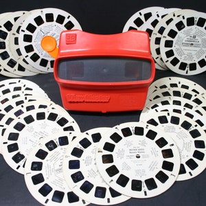 Vintage Viewmaster 3D Viewer and Reels / Walt Disney, Snow White