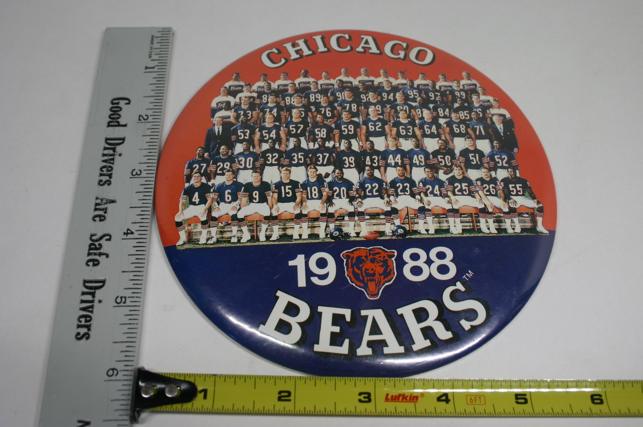 Chicago Bears Abzeichen Patch Chicago Bears NFL Aufbügler – Bestickter Patch Für Jacken & Caps NFL Football Patch Bestickt