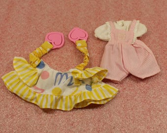 Lewis Galoob Toy Baby Doll Clothes Vintage Lot of 2 Outfits