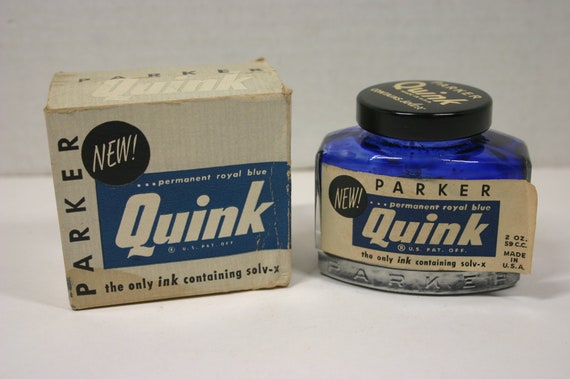 Parker quink permanent blue Clearance