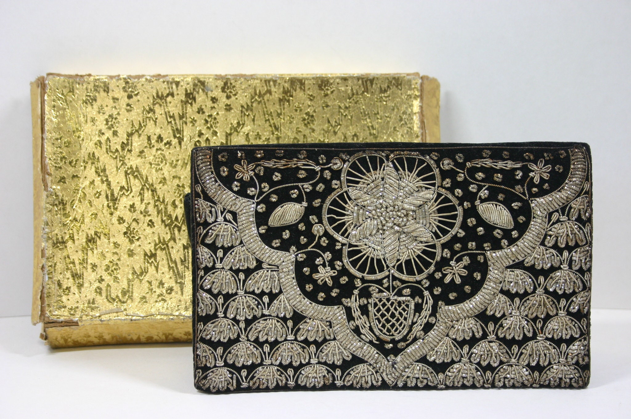Vintage 1950s 1960s Japan Italy evening clutch purse