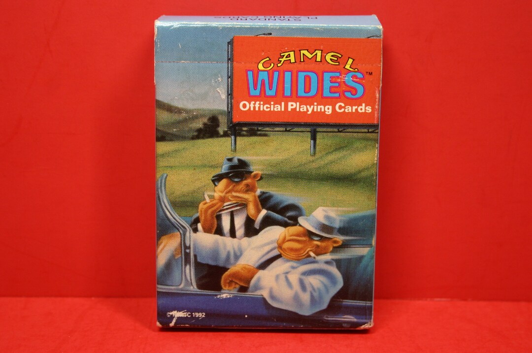 CAMEL WIDES Official Playing Cards Vintage 1992 / Playing Card