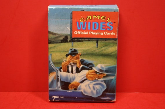 CAMEL WIDES Official Playing Cards Vintage 1992 / Playing Card