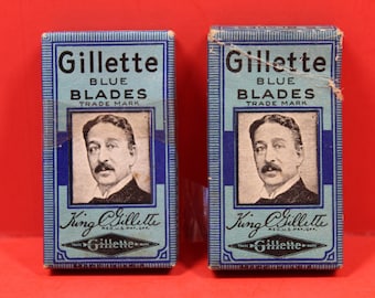 Gillette Blue Blade - Etsy