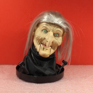 Gemmy Animated Witch Spirit Ball Replacement Head Halloween Prop Decoration