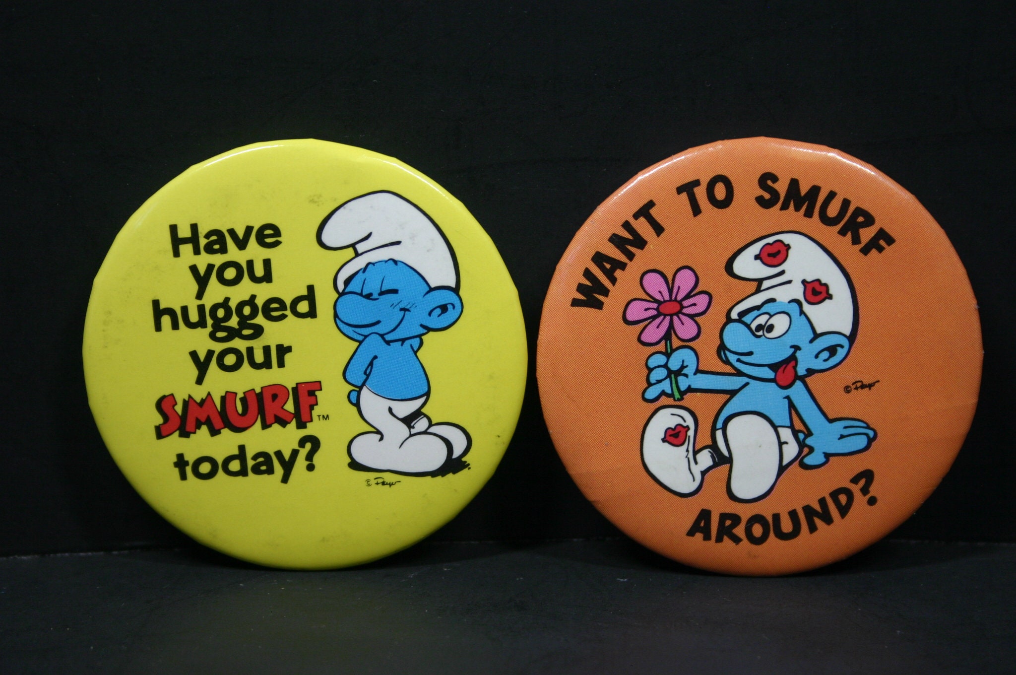 Smurf Pin - Etsy