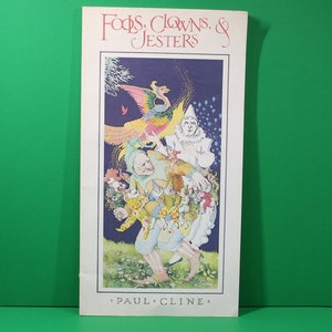 Vintage Book Fools, Clowns and Jesters by Paul Cline / Humor Literature