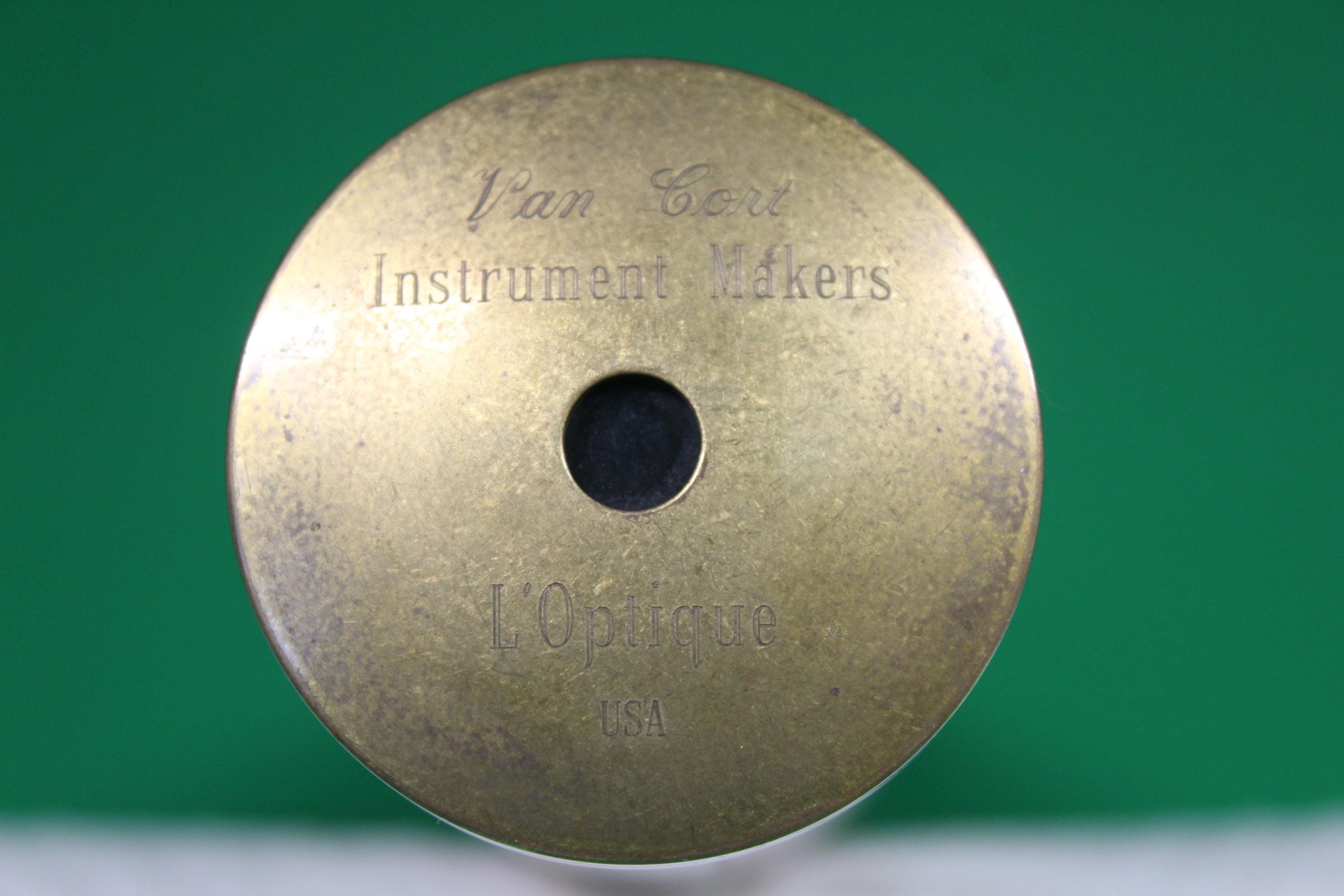 Vintage Van Cort Instrument Makers L