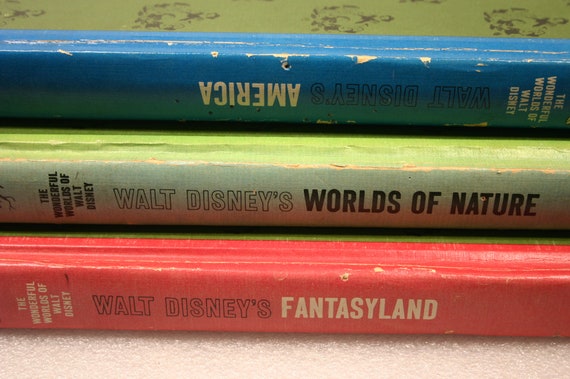 【ビンテージ】Wonderful World of Walt Disney The Wonderful World of Walt Disney Books / Golden Press