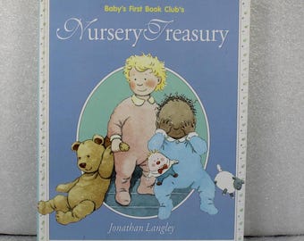 Vintage Children's Book "Baby's First Book Club's Nursery Treasury"