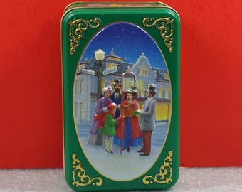 M&Mの商品です。他の方のご購入はご遠慮ください。 Vintage M&M Christmas Toys Tin 1996 Candy Tin Canister Cookie Jar