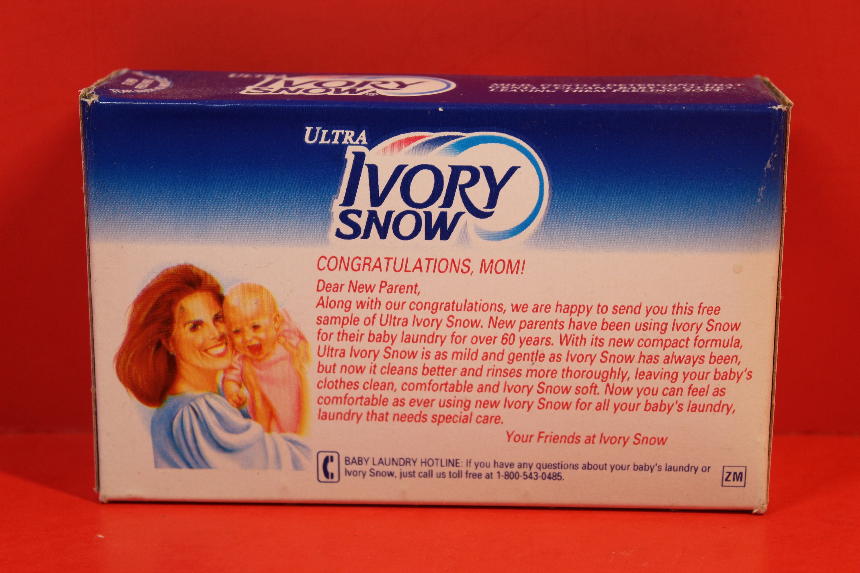 Vintage Ivory Snow Detergent Sample Size Box / Powder Laundry Etsy