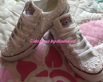 Pearled converse