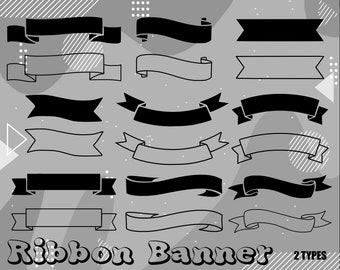 Ribbon Banner SVG | PNG.