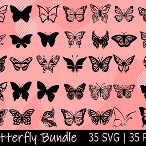 Butterfly bundle | butterfly Svg png | butterfly clipart | butterfly Svg...