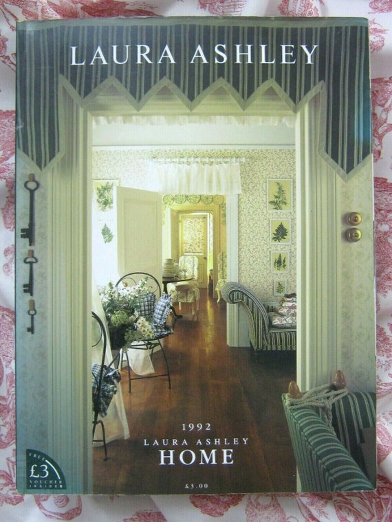 LAURA ASHLEY Vintage 1992 Home Decoration Furnishings Catalogue