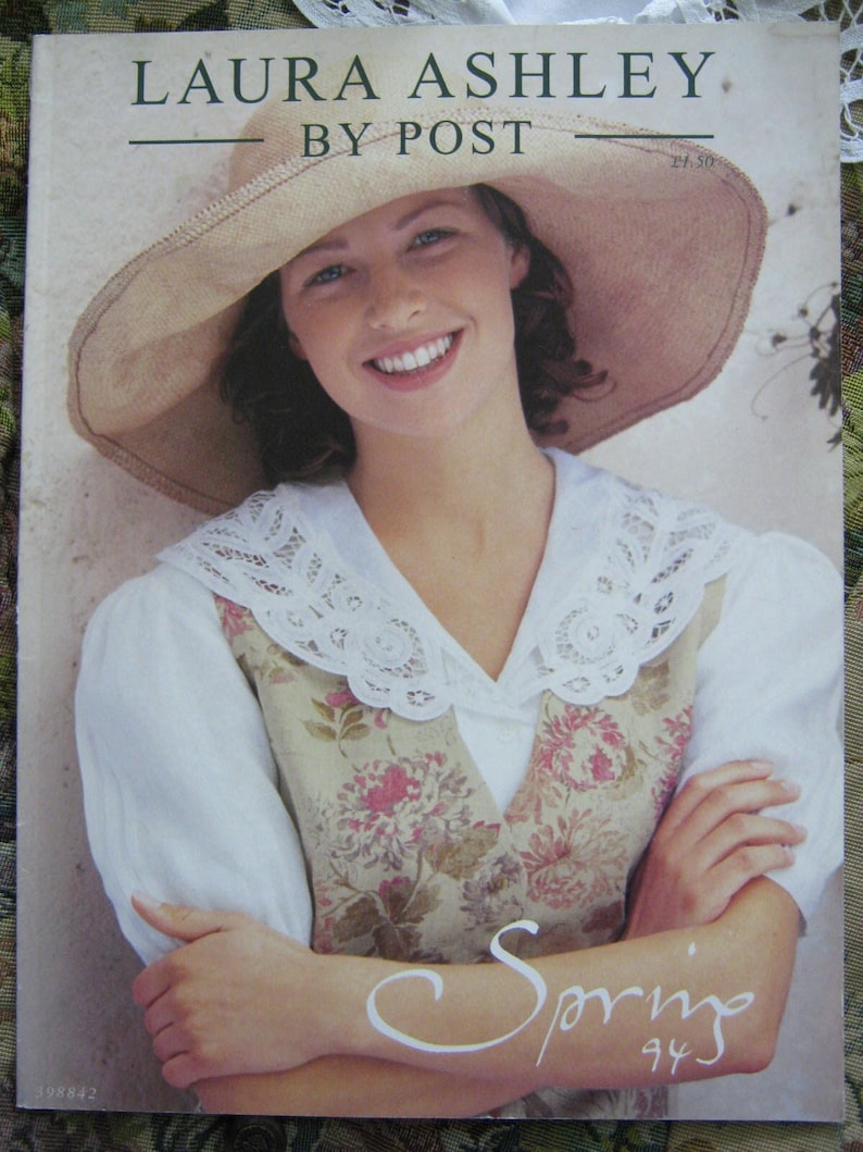 LAURA ASHLEY Vintage Rare Spring 1994 by Post Fashion Etsy