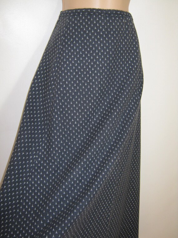 LAURA ASHLEY Vintage 70's Nutmeg Print Bohemian Peasa… Gem