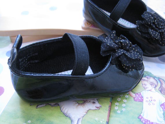 LAURA ASHLEY Vintage Patent Faux Leather Festive Occasion Baby Shoes Size 2 6 12 Mths Etsy UK