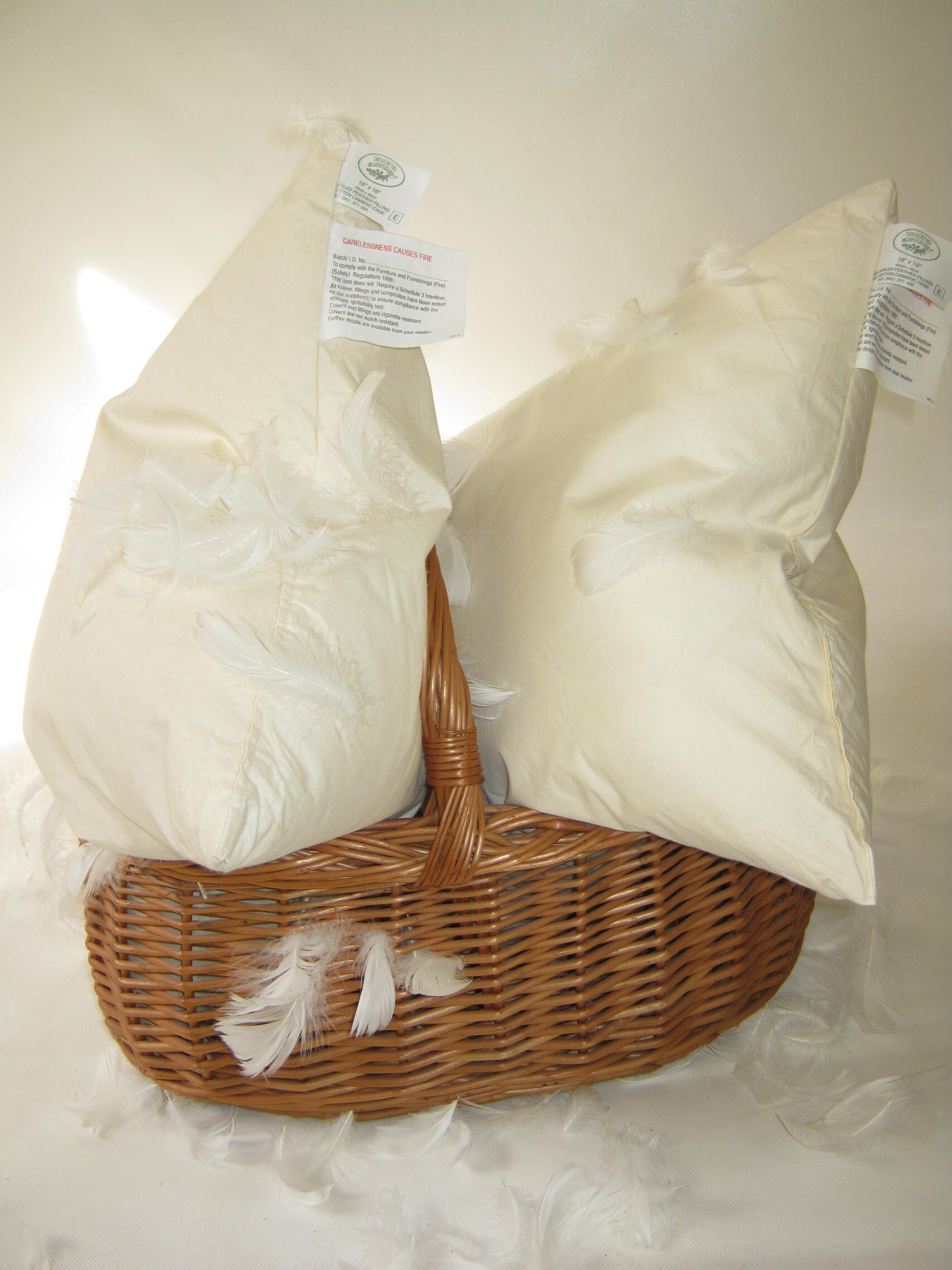 ローラ アシュレイ ヴィンテージ 90年代 カールフェザー クリーム