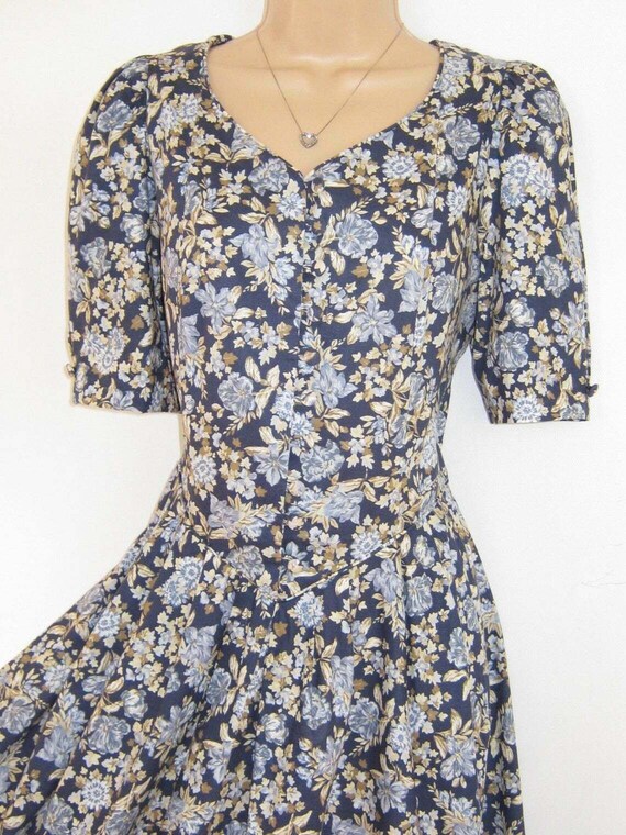 LAURA ASHLEY Vintage Cornflower Primrose Garden Su