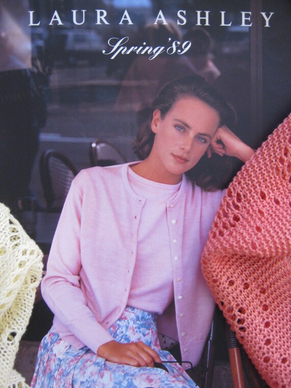 ローラ アシュレイ ヴィンテージ レア 1989年春ファッションカタログ