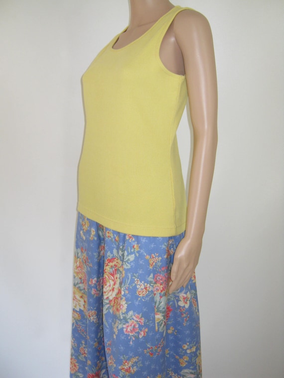 LAURA ASHLEY Vintage Summer Essential 90's Mimosa Yel… Gem