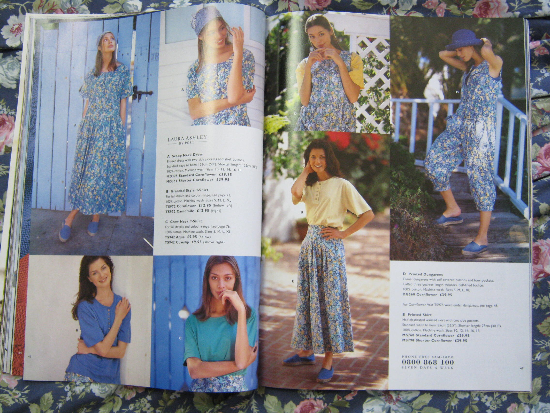 LAURA ASHLEY Vintage Rare Spring 1995 by Post Fashion LAURA ASHLEY Vintage Rare Spring 1995 by Post Fashion