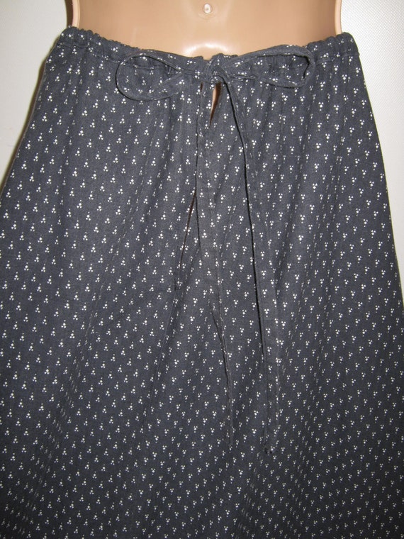 LAURA ASHLEY Vintage 70's Nutmeg Print Bohemian Peasa… Gem