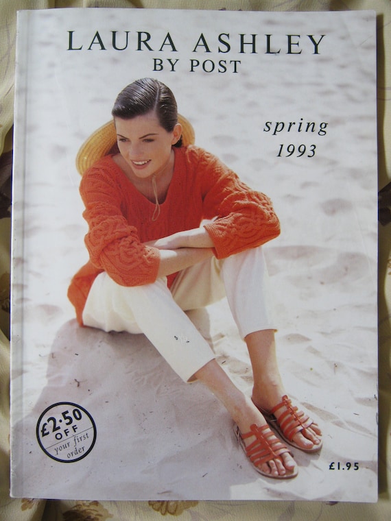 LAURA ASHLEY Vintage Rare Spring 1993 by Post Fashion Catalogue