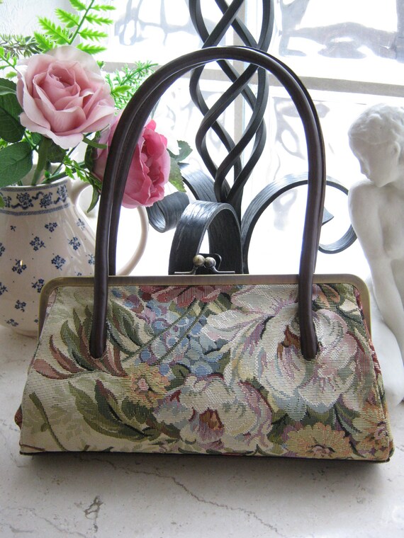 LAURA ASHLEY Vintage Floral Baroque Style Evening… - image 3