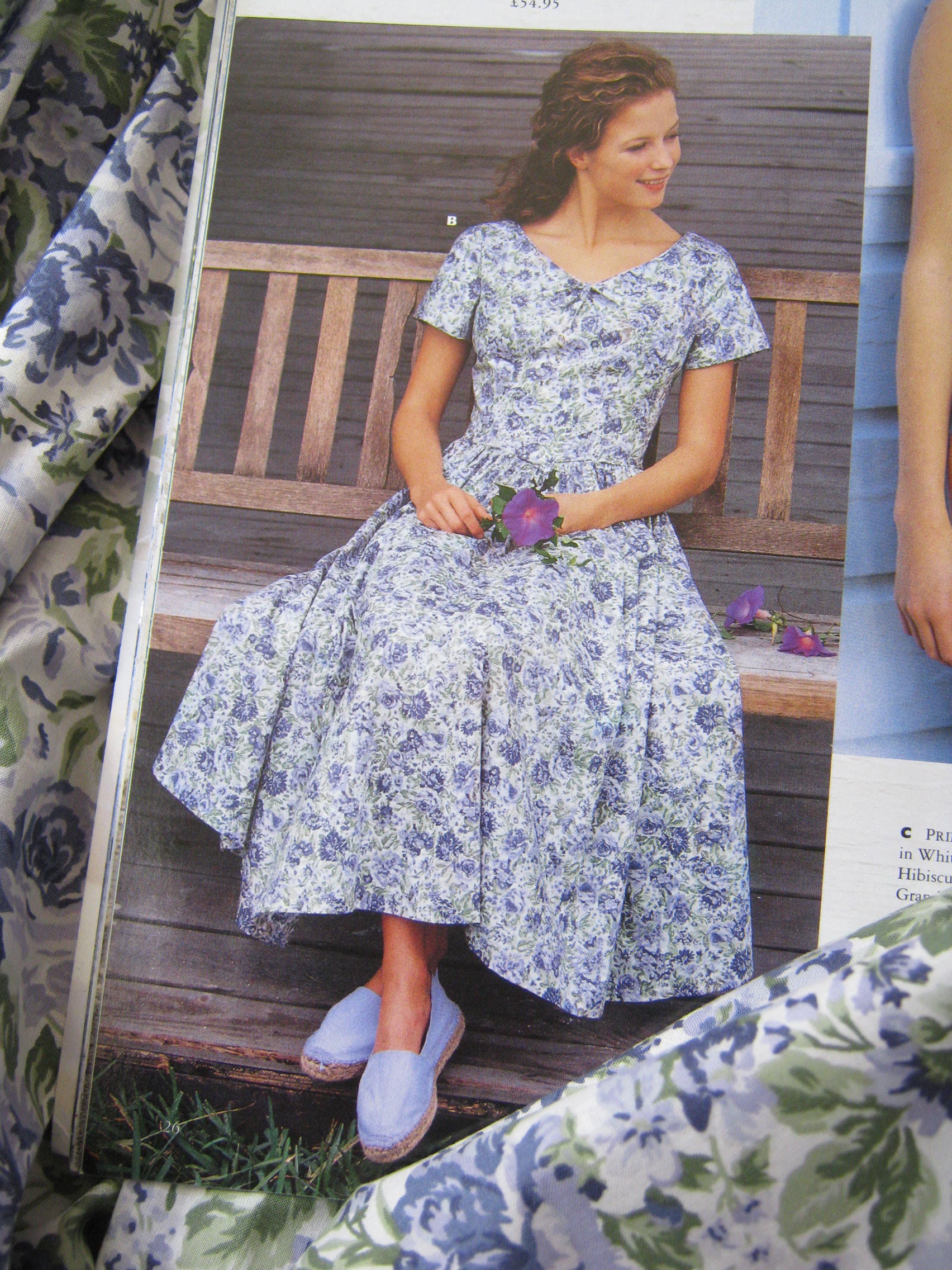 LAURA ASHLEY Vintage Rare Summer 1994 by Post Fashion Catalogue Etsy