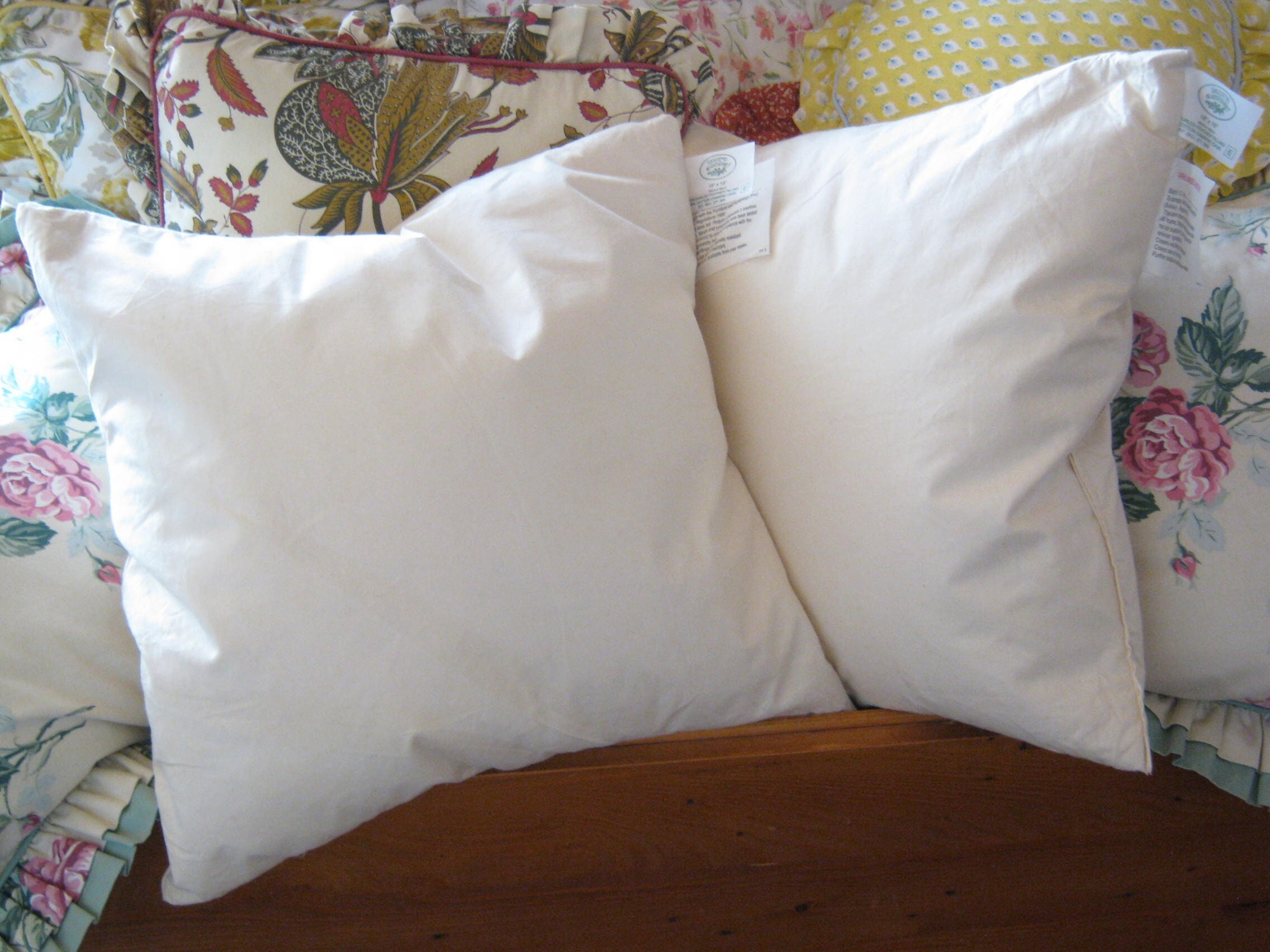 ローラ アシュレイ ヴィンテージ 90年代 カールフェザー クリーム