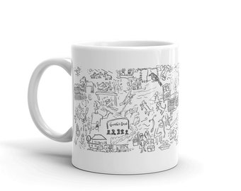 Bob Dylan Mug - 80th Birthday Commemorative - 80 Images From 80 Songs