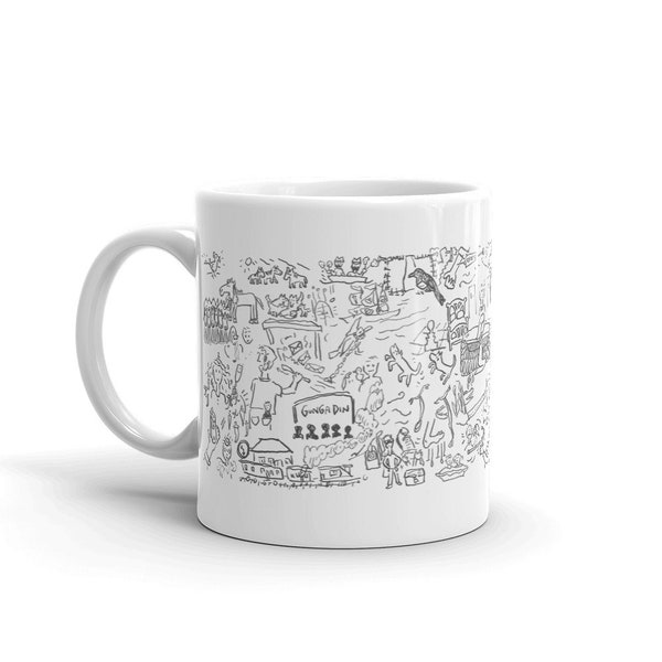 Bob Dylan Mug - 80th Birthday Commemorative - 80 Images From 80 Songs