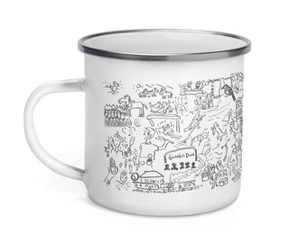 Bob Dylan Mug - 80th Birthday Commemorative - 80 Images From 80 Songs