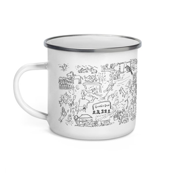 Bob Dylan Mug - 80th Birthday Commemorative - 80 Images From 80 Songs