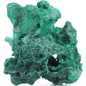 Natural Fibrous Malachite Specimen - 72g - Congo - Unique Collector’s Piece