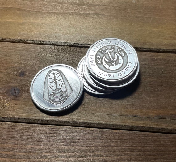 Jedi Order Temple Guard Emblem Challenge Coin Real Stainless Steel