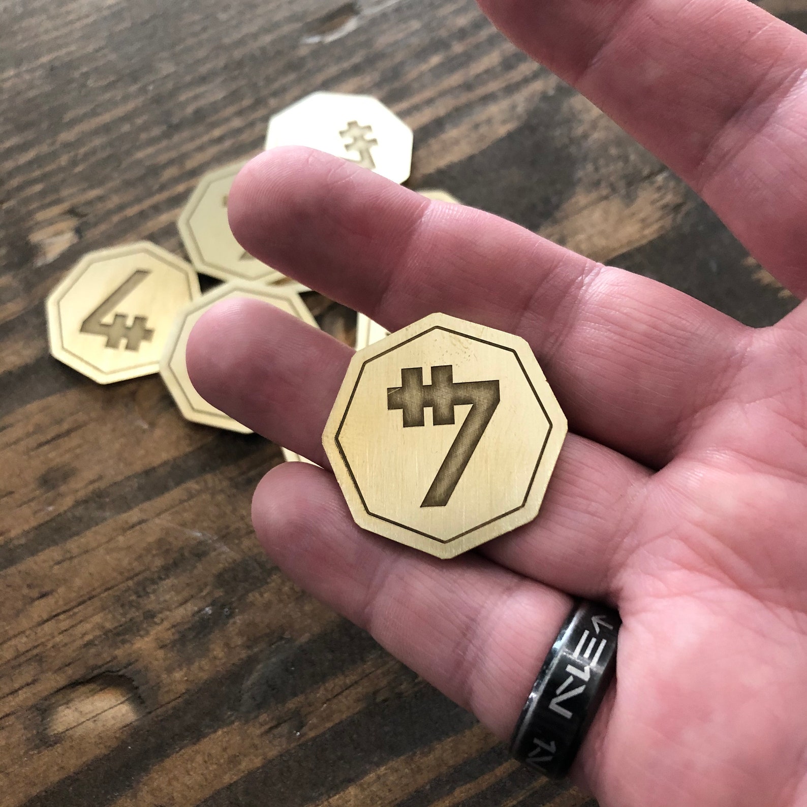 SOLID METAL Sabacc Coin Chip Tokens Premium Prop Replicas Star Etsy