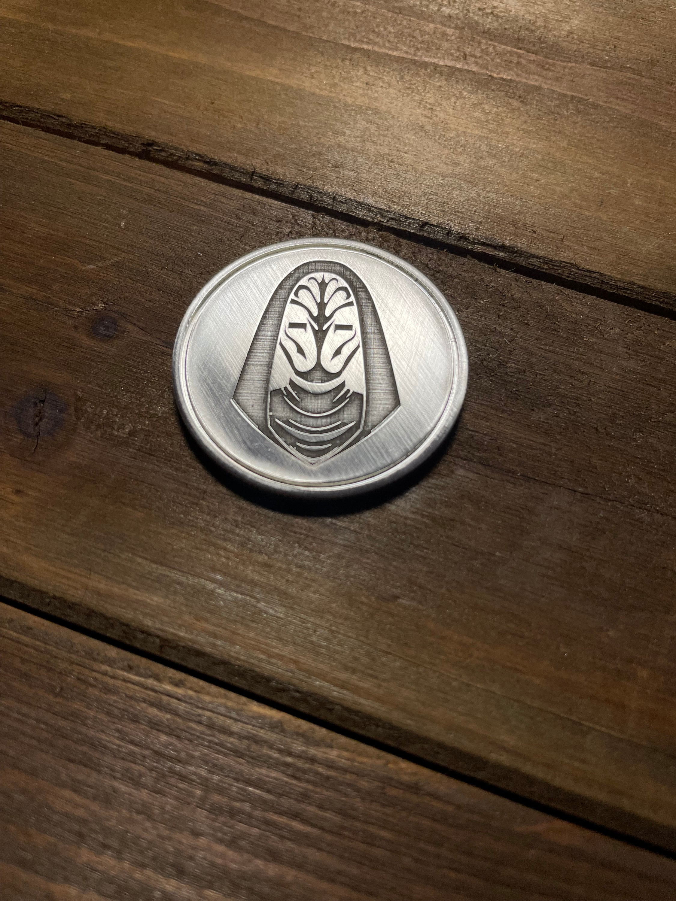JEDI TRAINING TRIALS OF THE TEMPLE ピンバッジ Jedi Order Temple Guard Emblem Challenge Coin Real Stainless Steel