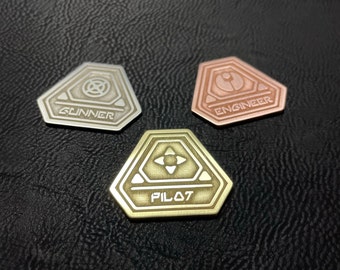 Réplicas de accesorios reales de Smuggler's Run, oro, plata y cobre, llaveros, cordones, pines de intercambio, créditos de Sabacc de Star Wars Galaxy's Edge