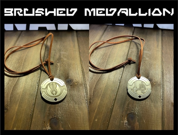 Jedi Path Vault Challenge Coin Medallion Emblem Engraved in Solid