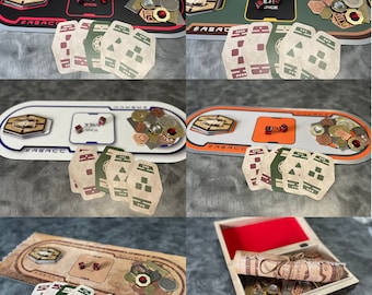 Sabacc Play Mat from Galactic Starcruiser Halcyon's Sublight Lounge Casino Game Night Star Wars Galaxy's Edge Batuu Custom Aluminum & Canvas