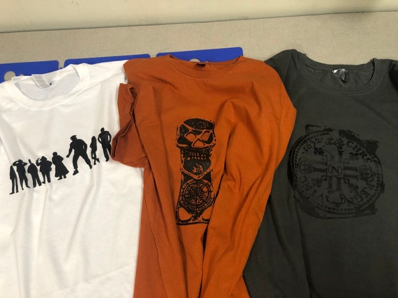 The Goonies 3 pack zeefgedrukte plastisol inkt hittepers