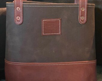 Handmade Genuine Leather Tote Style Bags!