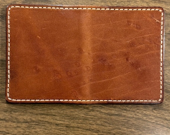 Wickett & Craig and Horween Shell Cordovan Wallet