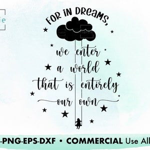 Download Dream Quote svg Albus Dumbledore quote svg Harry Potter | Etsy