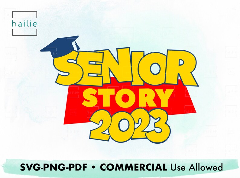 Senior Story 2023 svg | Class of 2023 svg | Graduation svg | Toy Story svg | Pixar Popcorn | graduation gift | corona svg | Digital Download